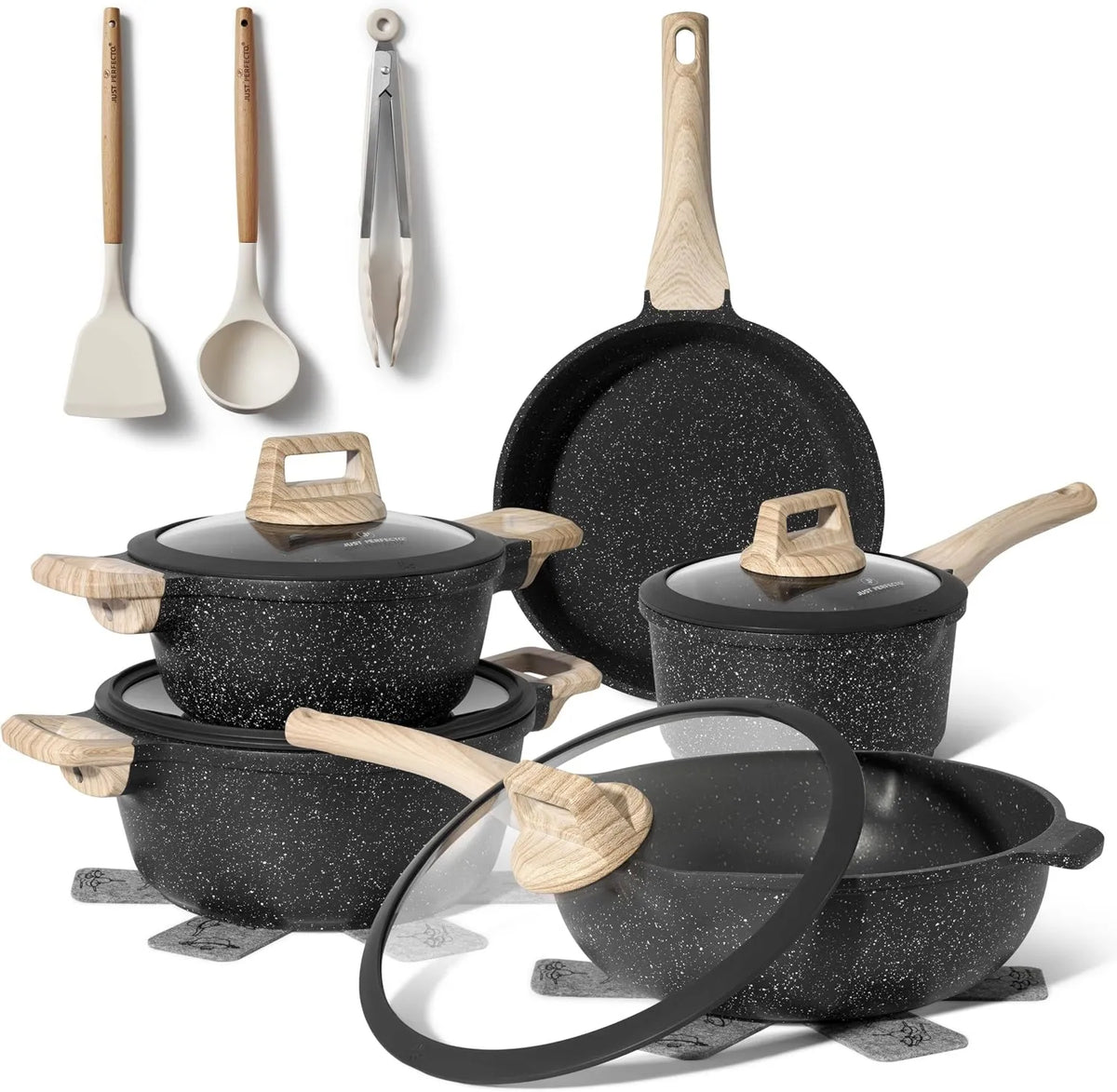 JUST PERFECTO HOUSEHOLD APPLIANCES, Gotowanie naczynia JL- 889, naczynia naczynia, Tylko Perfecto Lot Zapiekanek i Piece indukcyjne JL-889