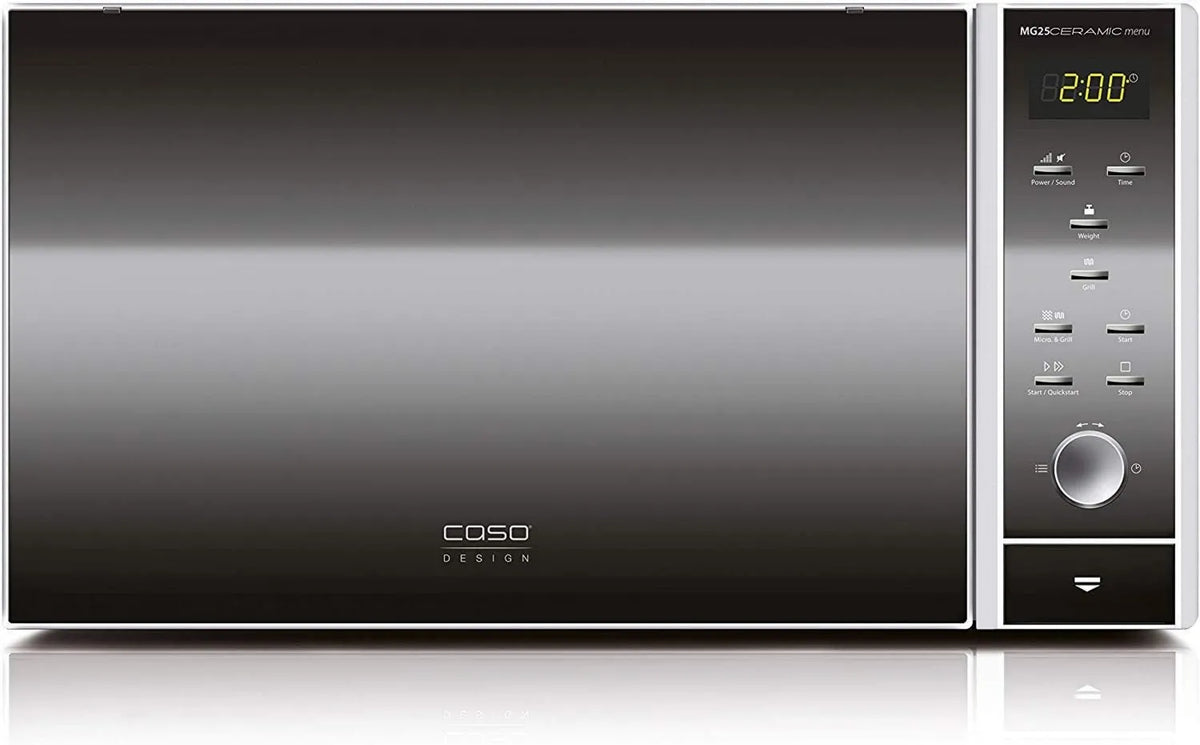 Caso, MG 25 Połączona mikrofalowa licznik 25 l 900 W srebro