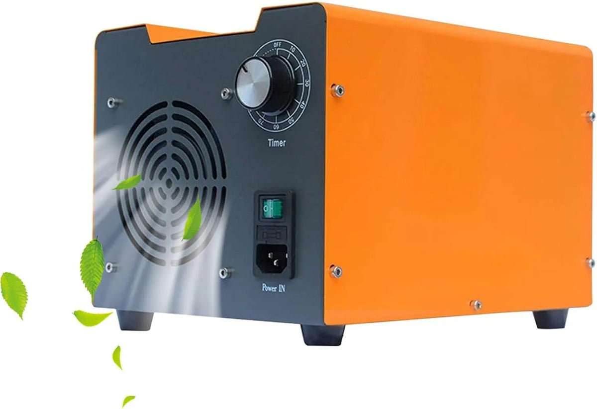 RDJSHOP oczyszczacz powietrza, Orange- 5000mg / h Sterylizator, Generator, Przenośne, Sterylizujące elektryczne przystosowanie, minutnik, Przemysłowy, Restauracja, Biuro, Orange-5000mg/h