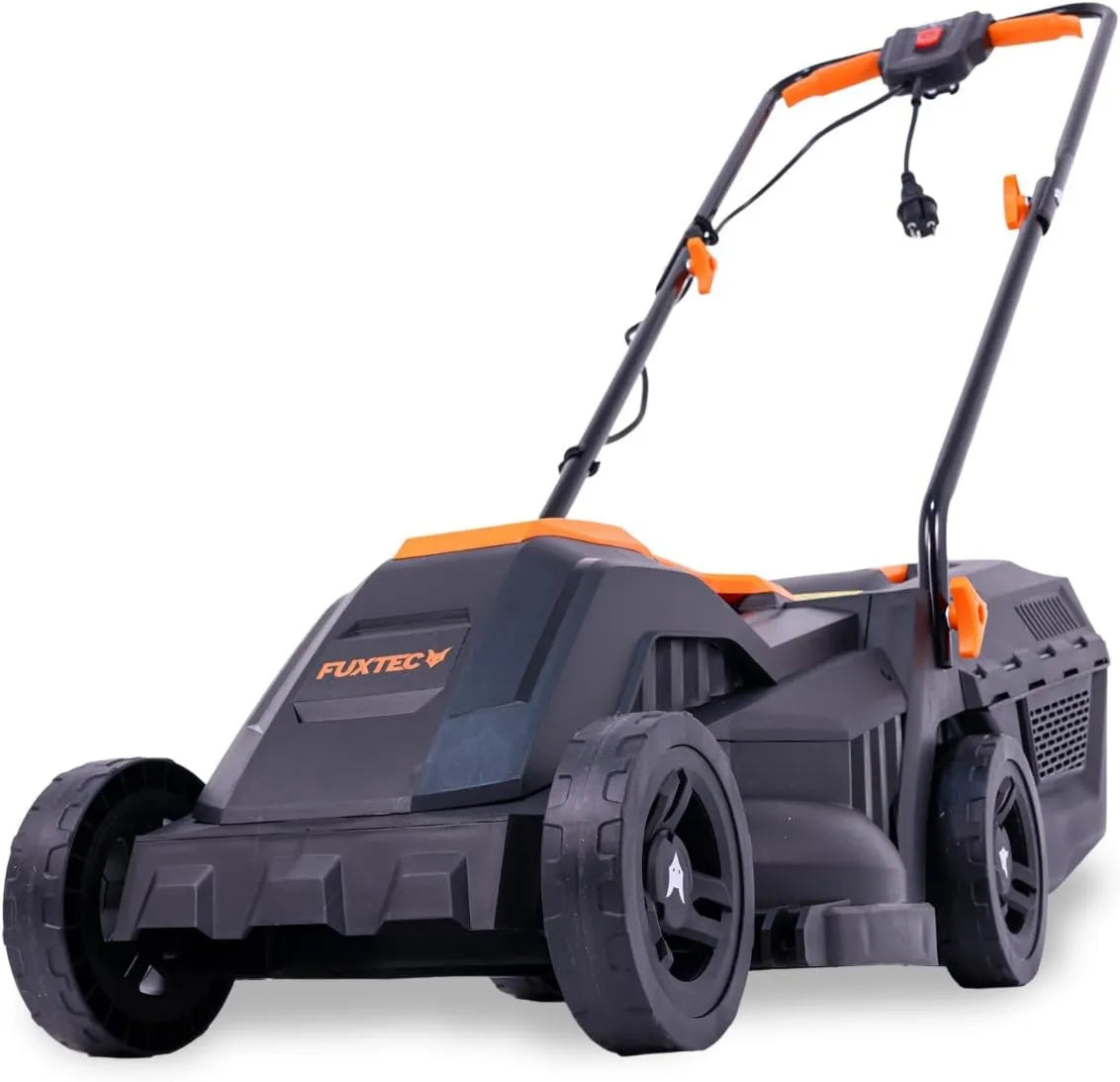 FX-RME33 kosiarka, Kosiarka elektryczna FUXTEC z kablem -33cm z koszem na trawe 30L, wysokosc koszenia 20-60mm, 1200Watt & 220V