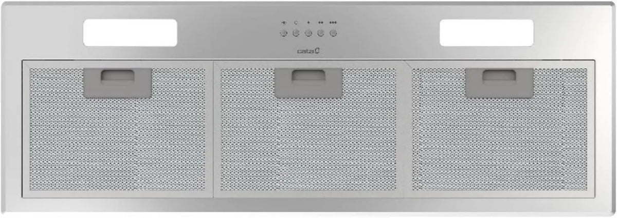 CATA okap kuchenny, Kawa BT2, 45 cm, 200 W, 3 poziomów, tłumik, pasek LED, silnik BT2, mechaniczne sterowanie, dodatkowe oświetlenie