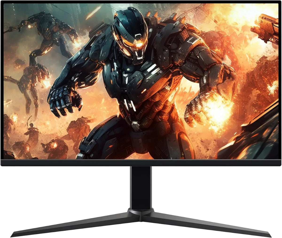 Amazon Basics monitor komputerowy, Model 1080p, 165 Hz, Gaming Screen 27 ', FHD 1080p, 1 ms czasu reakcji, kompatybilny VESA, Adaptive Sync, czarny