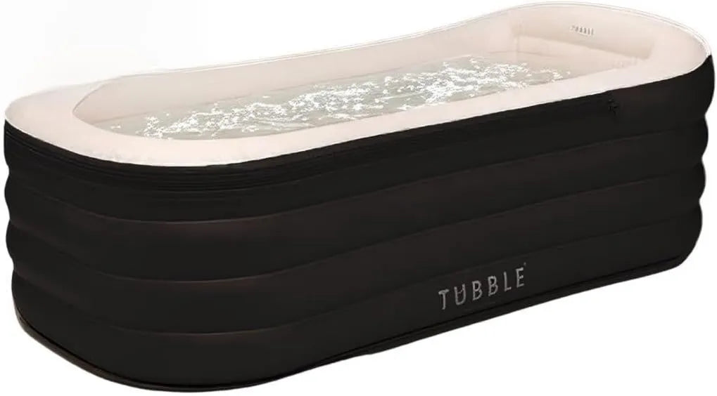Pompa wodna, Tubble Cuzi Nadmuchiwana Wanna z Hydromasażem 255L Black Onyx, Składane Spa dla Dorosłych, Do Użytku Wewnętrznego i Zewnętrznego