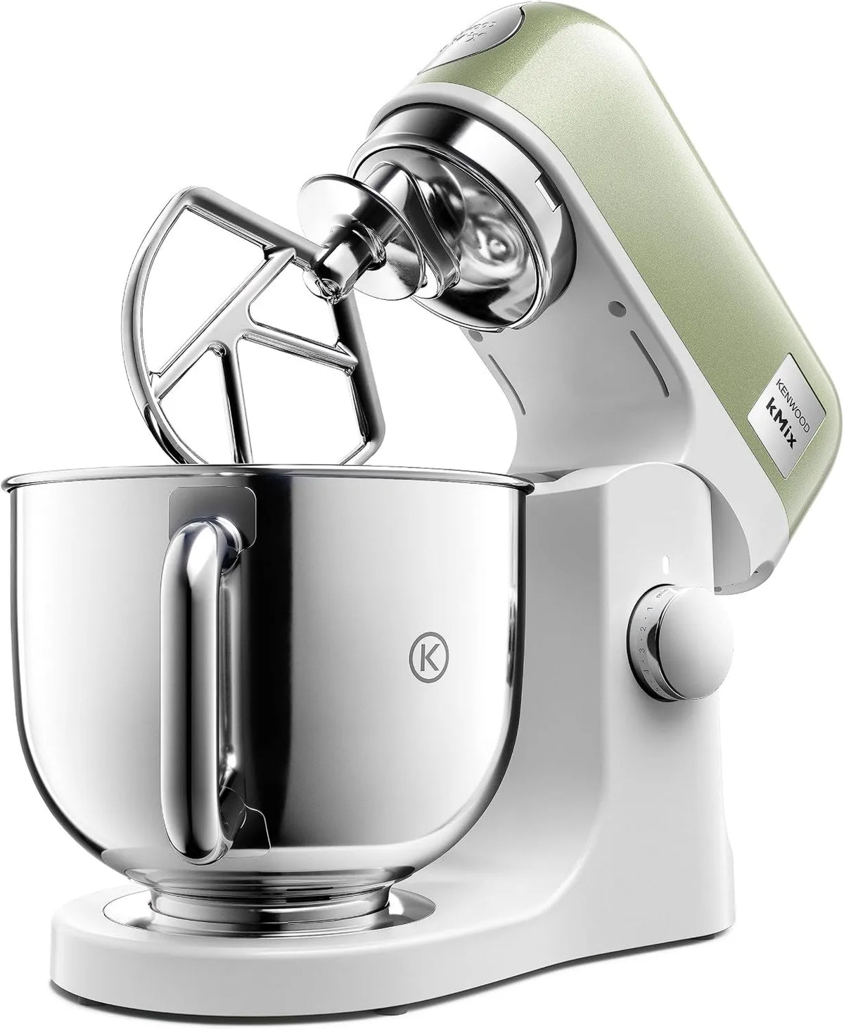 Kenwood robot kuchenny, Akcesoria do urządzeń KMX760AGR, 5 l, 1000 W, pasty, stal nierdzewna, zieleń