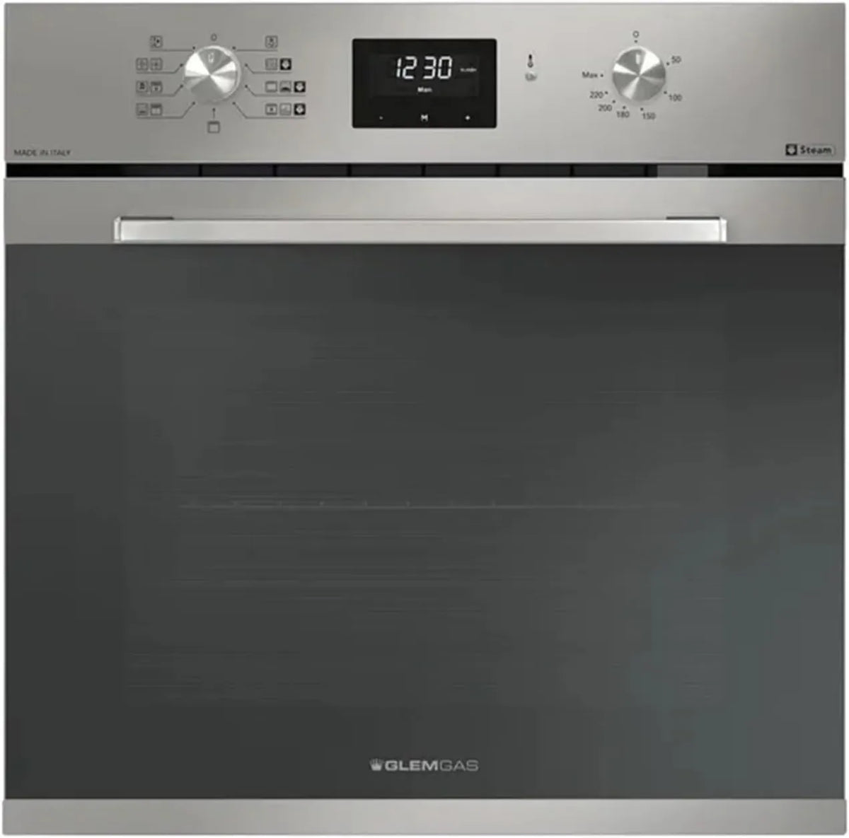 Glem piekarnik do zabudowy, Piec elektryczny GFX97IX- S6 V3, 64 l, klasa energetyczna E, wbudowany, stal nierdzewna GFX97IX-S6 V3