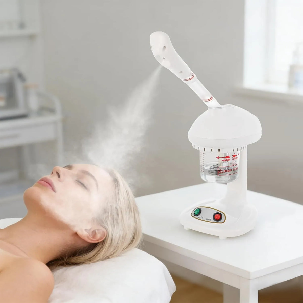 GIDRLL, Aparatura, 450 W, para, profesjonalny, twarz 450 W z obrotową dyszą rozpylającą