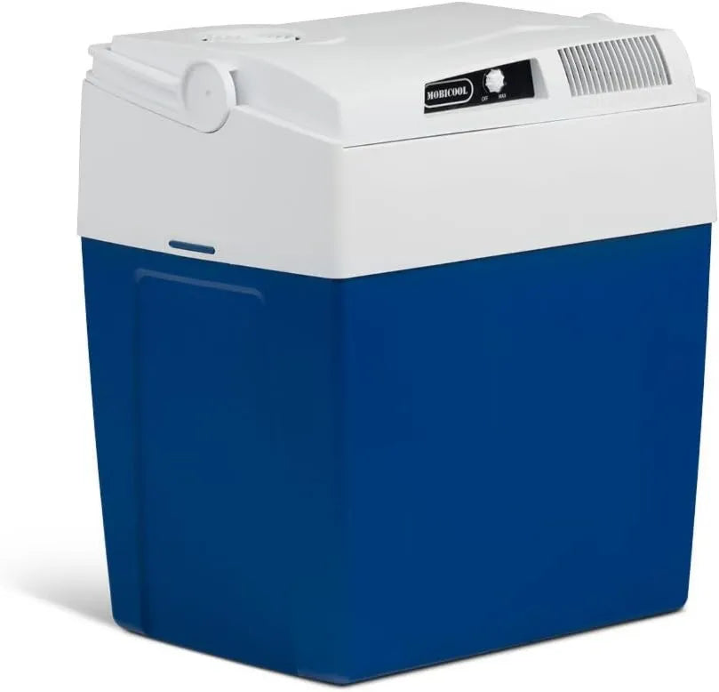 ME27 lodówka, MOBICOOL elektryczna lodówka 26L, Przenośna lodówka na kemping, ciężarówki i outdoor, Niezawodne chłodzenie w podróży
