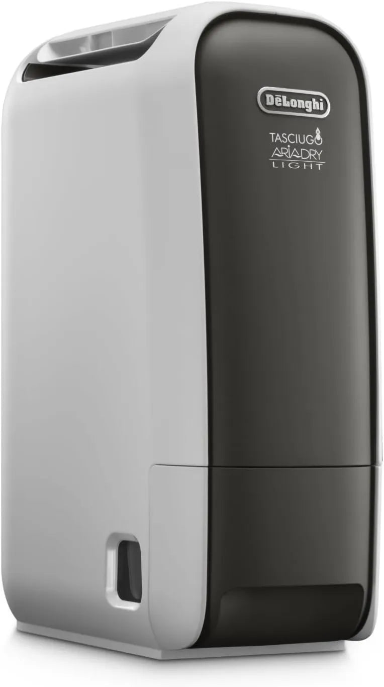 De'Longhi osuszacz powietrza, 6 l / 24h DNS65 osuszacz, przenośny, licznik, cichy, szary 6 l/24h