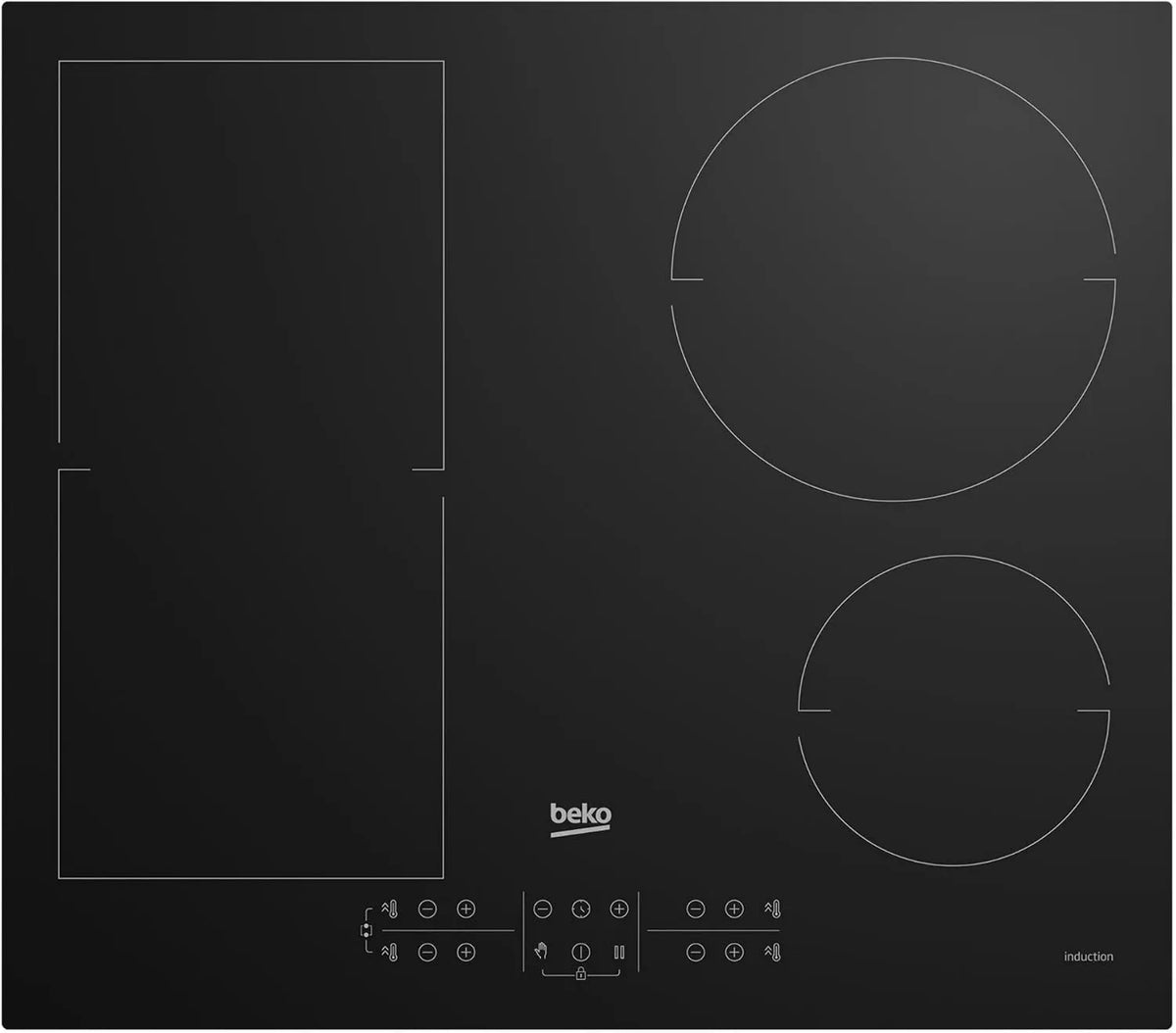 Beko płyta grzewcza, HII 64200 FMT Plan pracy czarny standard
