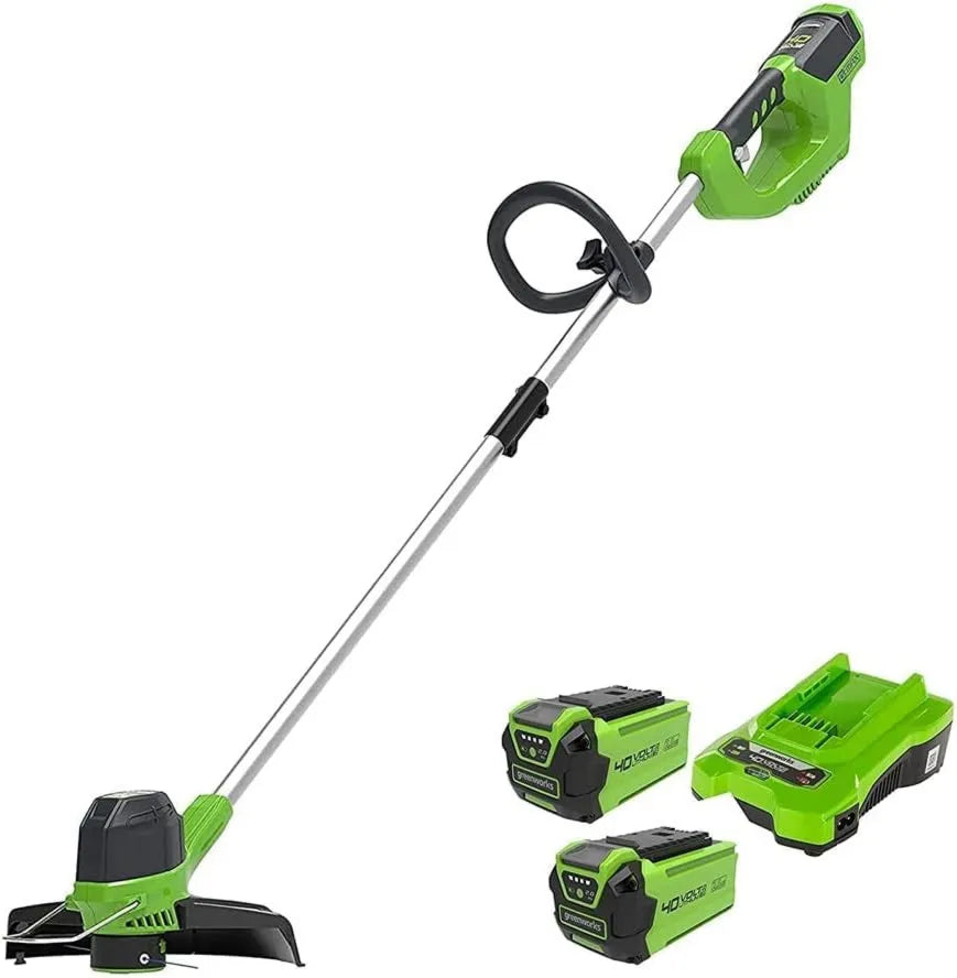 Greenworks G40LTK2X podkaszarka, 30 cm, 1,65 mm, zasilanie akumulatorowe, regulacja ustawień, praca automatyczna, Regulowana Wysokość