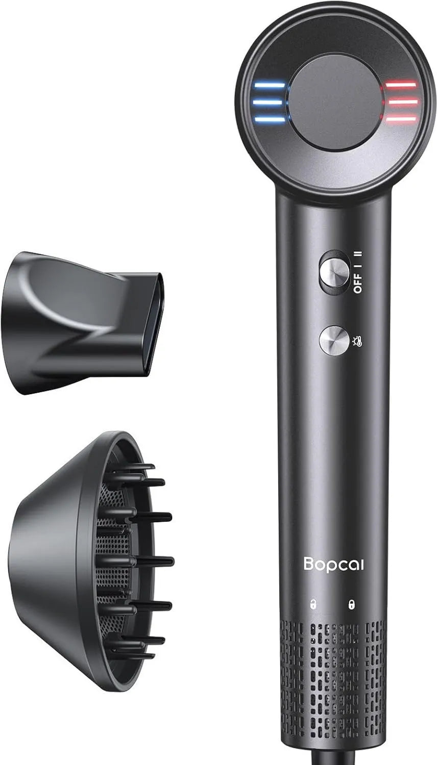 Bopcal suszarka do włosów, 100- 240 V ZCY891 Diffuser, 240 V, Jonic Travel 100- 240 V 100-240 V