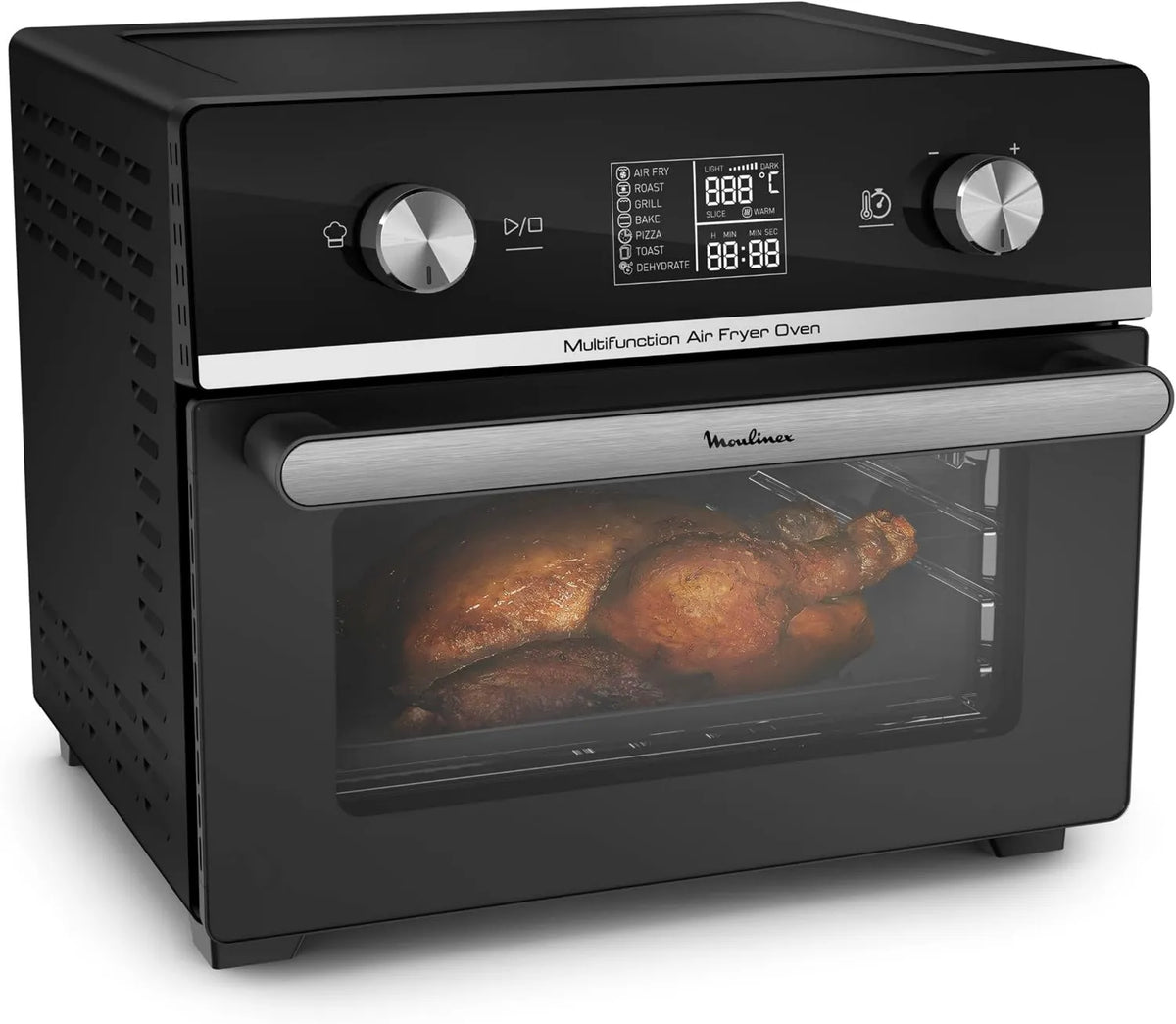 Moulinex AL6058 piekarnik elektryczny, Frytkownica powietrzna, wielofunkcyjna Easy Fry 10 w 1, 10 funkcji gotowania, pojemność 6 osób