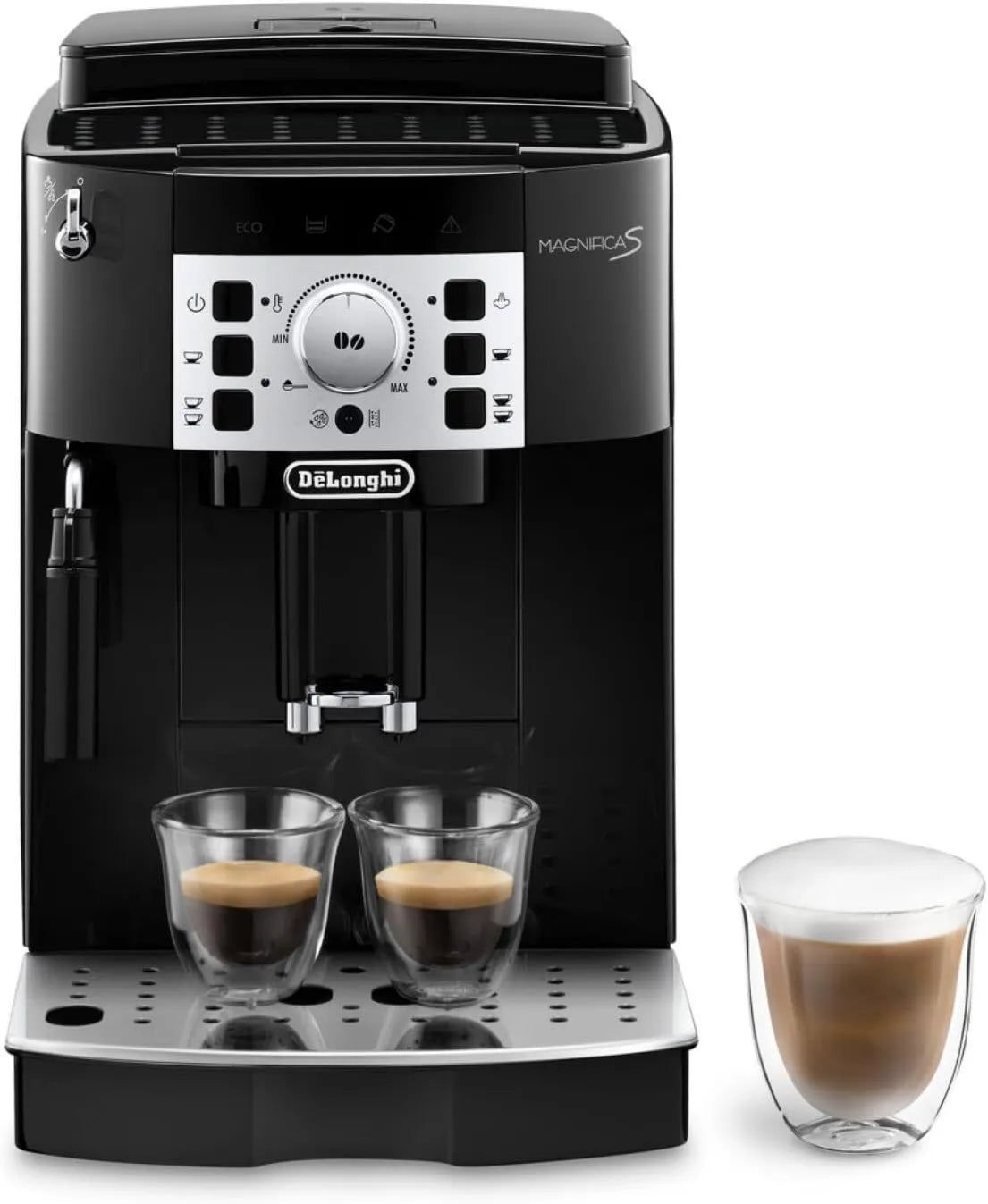 De'Longhi ECAM22.110.B ekspres ciśnieniowy, praca automatyczna, Magnifica S, Automatyczny Ekspres do Kawy Ziarnistej