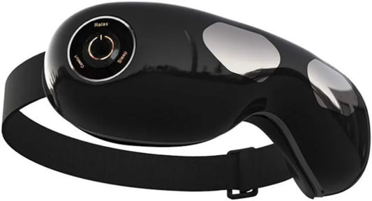 LBYLYH, Dzieci elektryczne Masażer oczu wyposażony w odtwarzalny Bluetooth Heat Music Rechared 150 ° Performance Wibracje bezprzewodowe Masager oka
