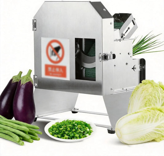GLWABOMARS krajalnica, Wycięte i tarte, Strip Karmienie Odcinanie żywności, Profesjonalny moc Slicer Wzmocnione owoce i warzywa 100 kg / h, Wielofunkcyjny dla