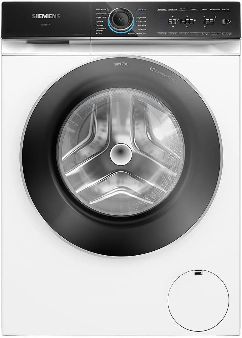 Siemens WG44B2040 pralka, 15 min, iQ700 inteligentna pralka 9 kg, speedPack XL przyspiesza swoje programy, program outdoorowy, silnik iQdive