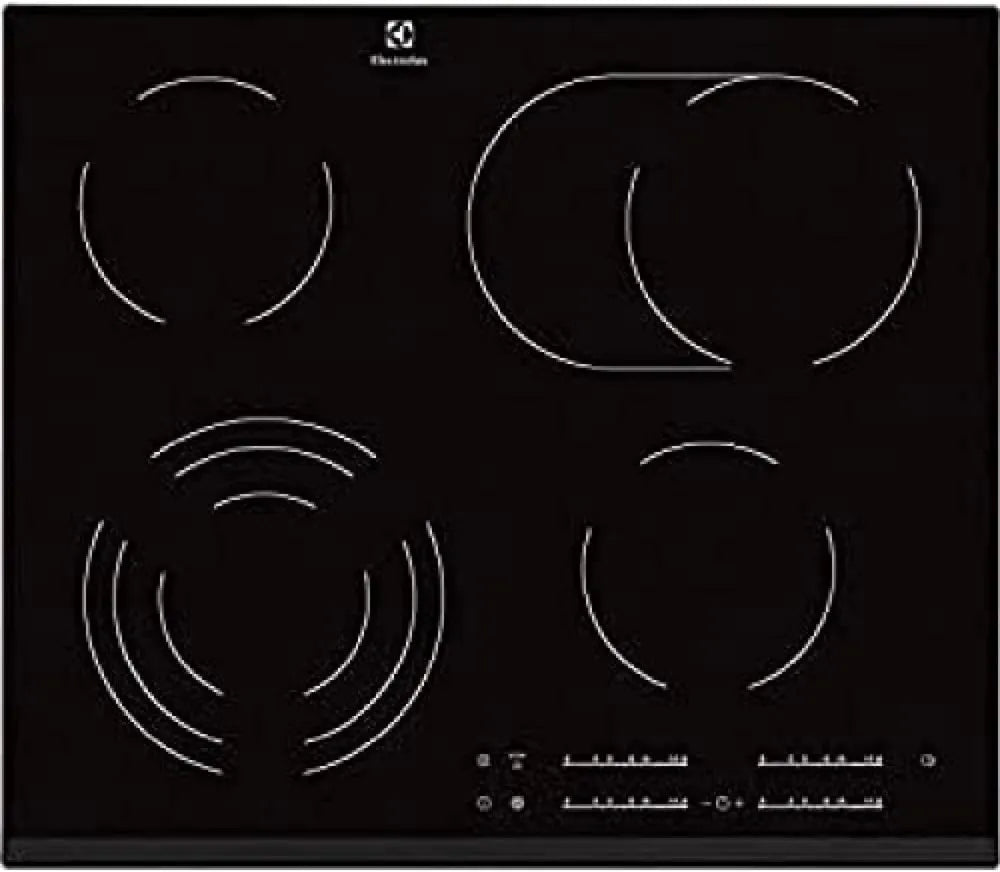 Electrolux płyta grzewcza, Elektroluks EHF6547FXK Płyta ze szkła ceramicznego, elektryczny stół do gotowania