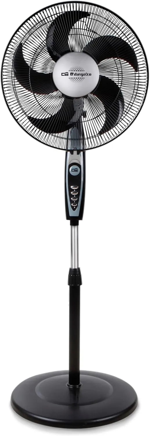 Orbegozo, Wentylator, 40 cm, 60 W, 3 prędkości, czarny, Sf 0149
