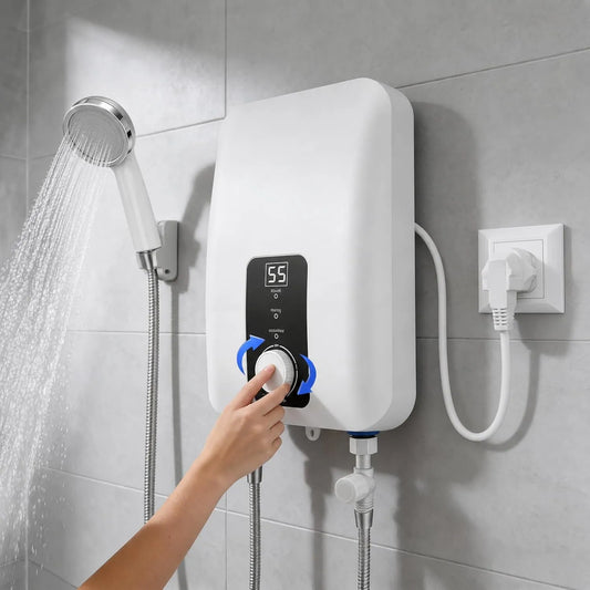 Eirolace, Piec wodny, 5500 W, 30 do 55°C, Mini IPX4, IP65, duży zbiornik
