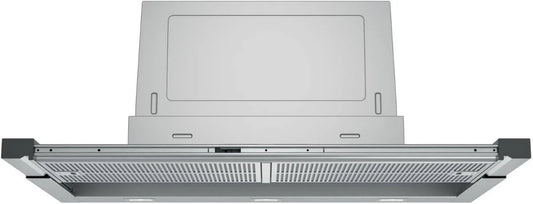SIEMENS okap kuchenny, iQ500 LI97RA561, 395 m3 / h, wbudowany, stal nierdzewna, półobudowa m3/h