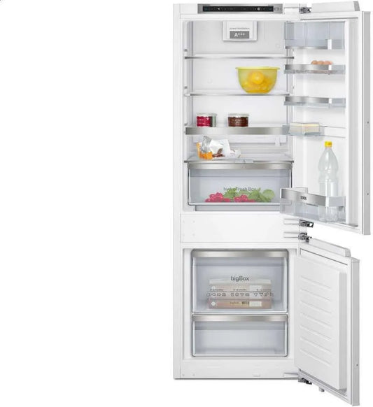 SIEMENS lodówka, KI77SAD40 Zamrażarka, 173 l, do zabudowy, Super zamrażarka, Zamrażanie: 64 l