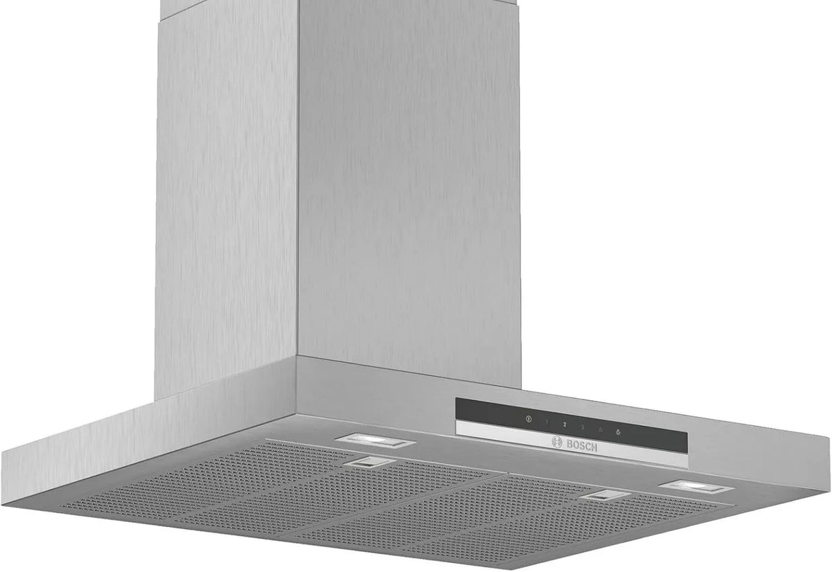 Bosch okap kuchenny, intuicyjne zastosowanie DirectSelect 3 poziomów mocy i 1 intensywność, Seria 4 Suszarka ścienna o szerokości 60 cm z jednolitym oświetleniem LED