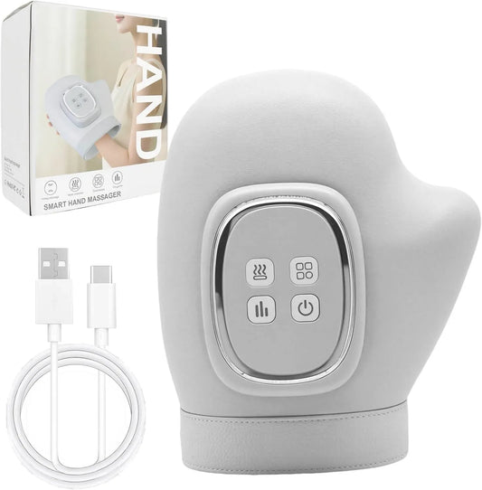 Horuili, elektryczne urządzenie do masażu ręcznego, masażer, USB, 3 tryby, funkcja ogrzewania, do relaksacji rąk
