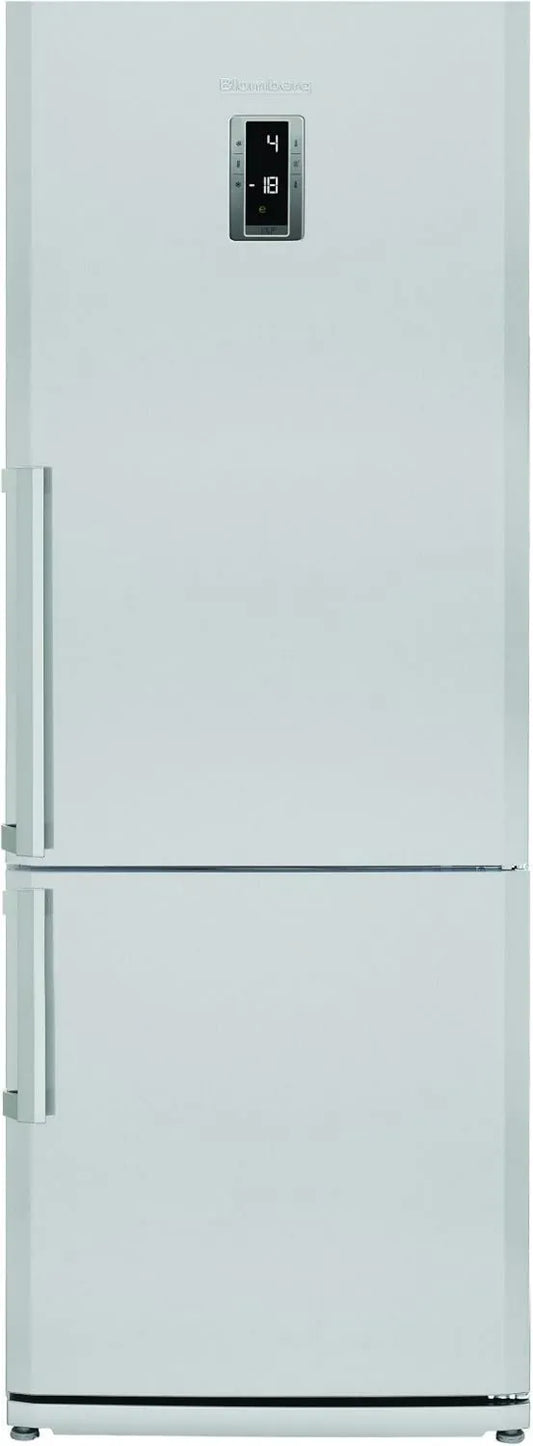 Blomberg lodówka, Zamrażarka, 312 l, dotyk, stal nierdzewna, 310 kWh, rok
