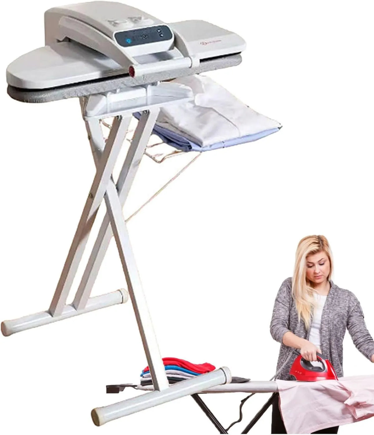 ylpddmm, Prasa, prasa do prasowania parowego, 1400 W, profesjonalna, do tkanin i funkcji strumieniowania parowego