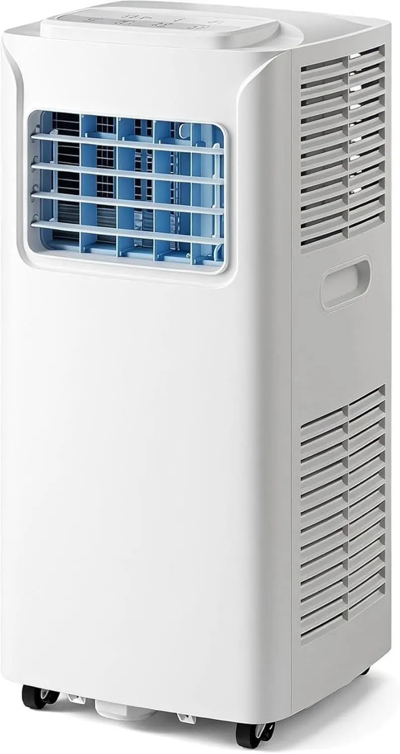 Faozhuo klimatyzator przenośny, Klimatyzator 24h, zegar, oscylacja 120 °, 7000 BTU, chłodzony 28 m², 2 Speedy
