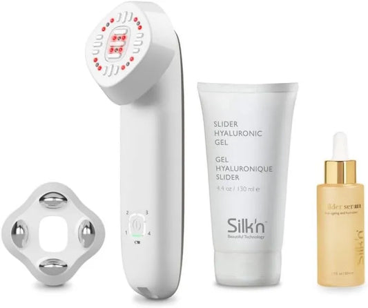 Silk'n, Zestaw promocyjny: Serum Builder w tym, Silk 'n FaceTite MultiPlatform Zestaw startowy do odmłodzenia skóry, Dla twardszej skóry i mniej