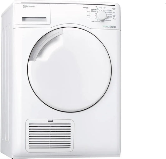 Bauknecht suszarka z pompą ciepła, Baoknecht 814 / A / kWh / 8 TK Care 7358901 814 / A + + / kWh / 8 kg / Bardzo ekonomiczne suszenie / Opóźnione odchodzenie / Biała 814/A kWh/8