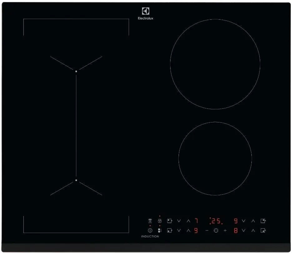 Electrolux płyta grzewcza, Płyta indukcyjna LIV63431BK, 60 cm, 4 pola grzewcze, czarny, Placement