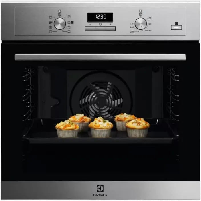 Electrolux piec do pizzy, Elektrolux COD3S40X Piekarnik elektryczny, 72 l, klasa energetyczna E, stal nierdzewna, Cztery Pirolizy COD3S40X