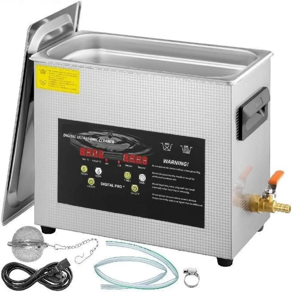 CUDTAPI, Pralka 40KHz, 2 l, przenośna, 10 l, pralka