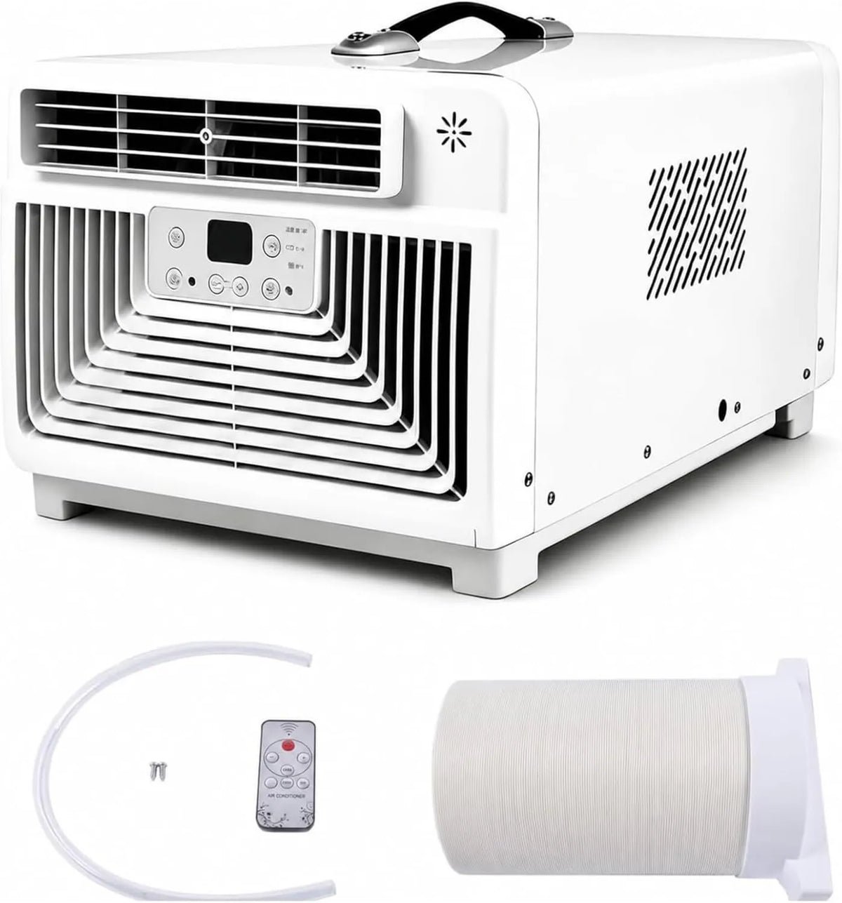 QITUJOUR klimatyzator przenośny, Klimatyzator, 280 W, 45 dB, przenośne, ciche