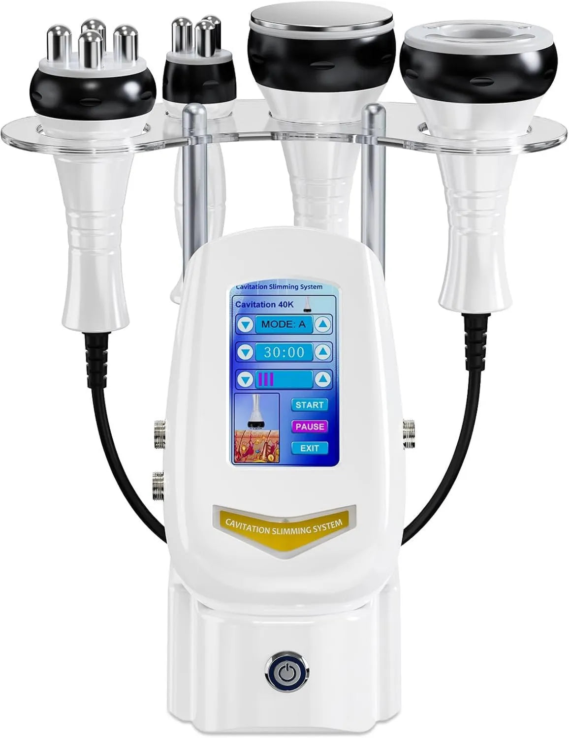 Ibtyzo, 4- in-1 40K 4- in-1 Lipocavitation Masaż Radiotermiczny Twarz Body 40K 4-en-1