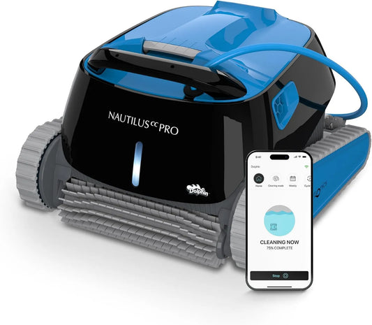Dolphin, Robot próżniowy, Powiązanie z aplikacją, Nautilus CC Pro Robot Odkurzacz Basen z Sol Do 15 m