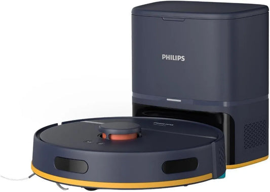 PHILIPS robot sprzątający, Robot odkurzacz, aplikacja, płyta IPS, 6000 Pa moc ssania, sterowanie poprzez Homerun aplikacji, LDS nawigacji