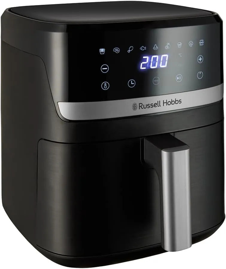 Russell Hobbs frytkownica beztłuszczowa, 5,5 l, 1500W, sterowanie dotykowe, powłoka nieprzywierająca, Części nadające się do mycia w zmywarce