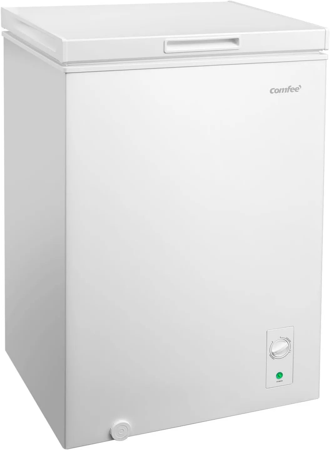 RCC102WH2EU lodówka, 38 dB, Comfee ', Wolnostojąca zamrażarka skrzyniowa 99L, konwertowalna do zamrażarki/lodówki, nadaje się do garaży