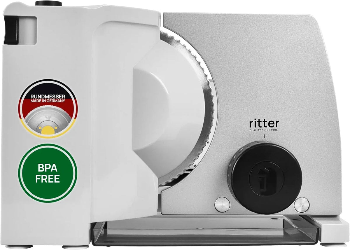 ritter krajalnica, srebrny nóż do chleba, kompaktowy 7 elektryczny