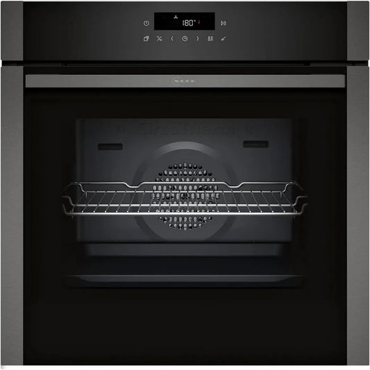 NEFF B6ACJ7AG3 N50 piekarnik elektryczny, 60 cm, 60 x 60 cm, praca automatyczna, piekarnik do zabudowy, wyprodukowano w Niemczech, opuszczane drzwi