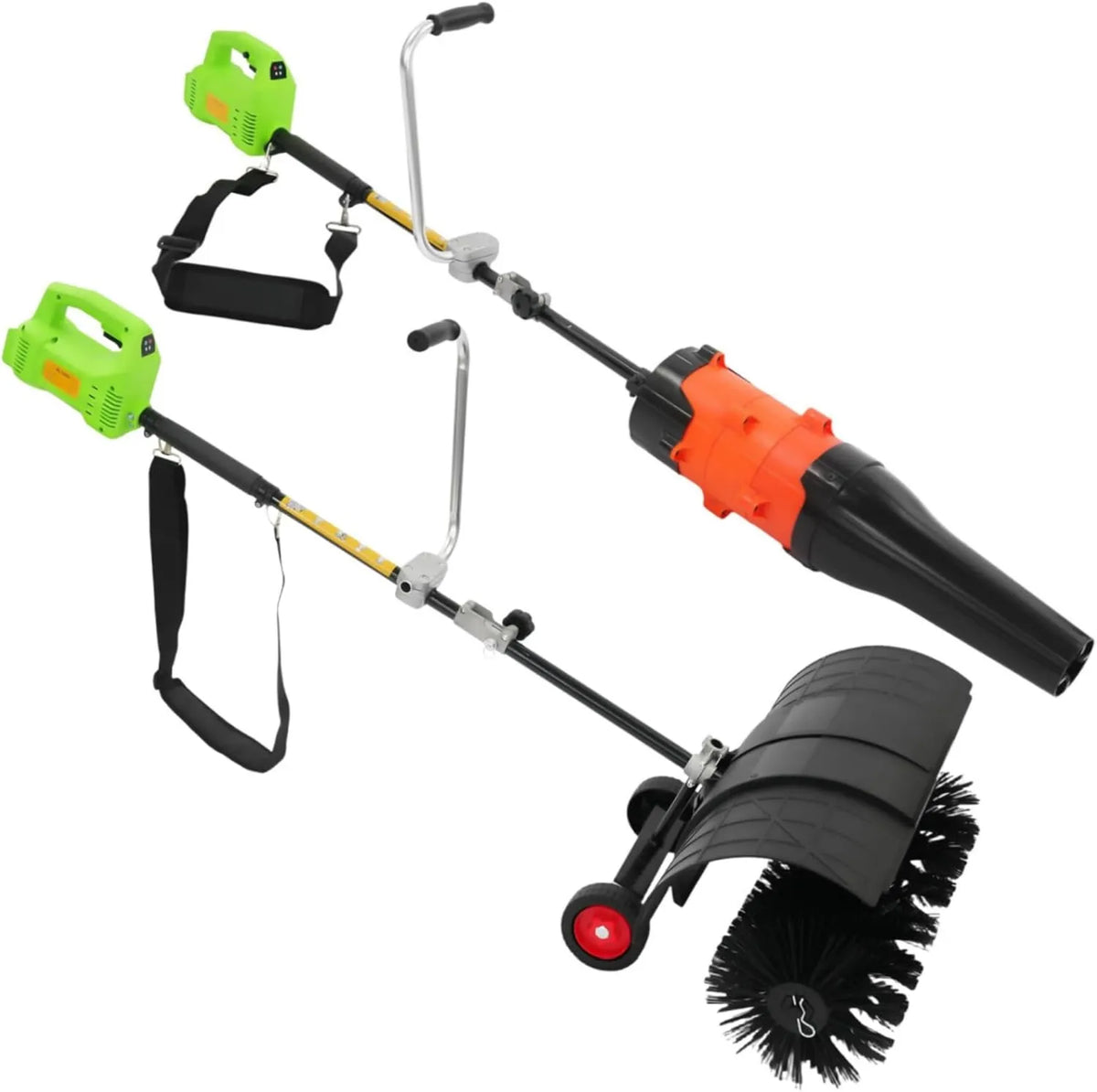 WSIKGHU, 800- 1300 W 36- 60 V Bateria, zamiatarka podłogowa, 1300 W, 60 V, do czyszczenia sztucznych trawników 800-1300 W 36-60 V