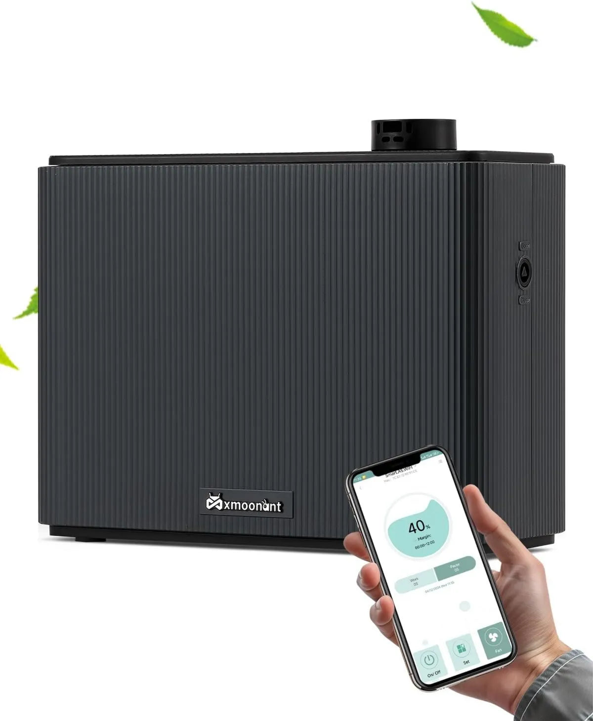 Mxmoonant, Diffuser, Butelka, 4000 m, 1000 ml, minutnik, Wi-Fi, aplikacja, handel, dla Office