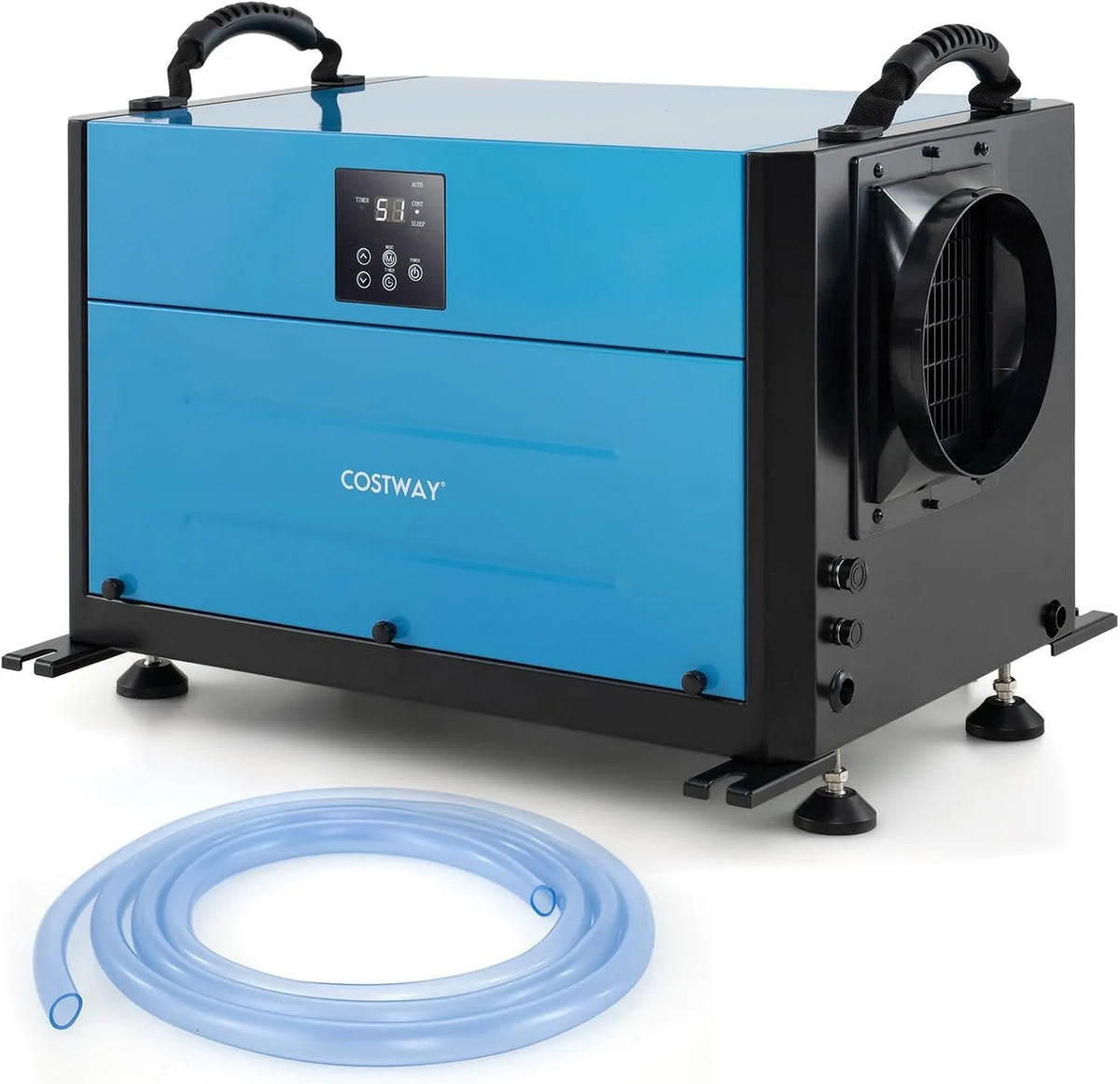 Osuszacz powietrza, 73,5 l, 100 m², timer, praca automatyczna, COSTWAY Osuszacz powietrza z 3 trybami pracy i timerem 24h
