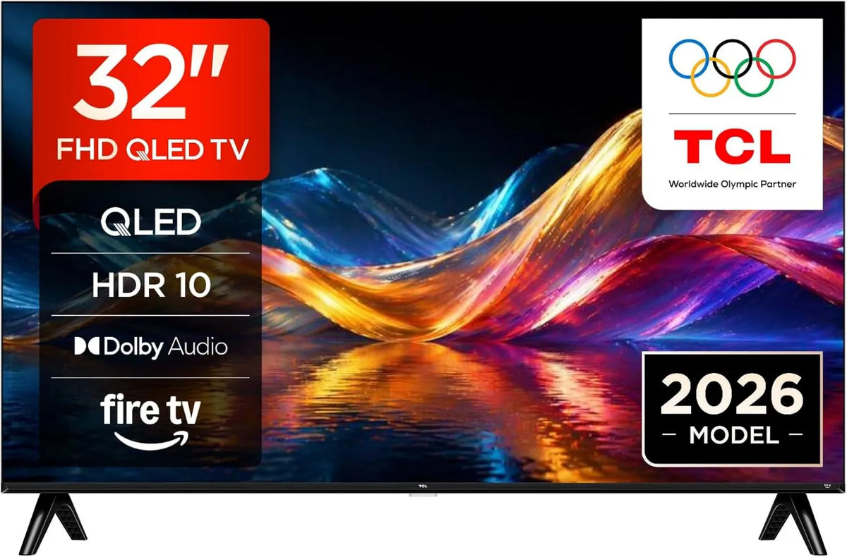 TCL telewizor, 32 V5D Smart TV, TV, QLED, HDR, Full HD, Prasa i zapytać Alexa, Direct LED, AirPlay 2, 32