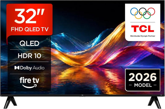 TCL telewizor, 32 V5D Smart TV, TV, QLED, HDR, Full HD, Prasa i zapytać Alexa, Direct LED, AirPlay 2, 32