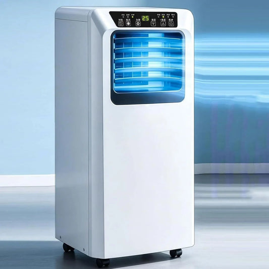 HENGCMM klimatyzator przenośny, 3-in-1 Klimatyzator, przenośny, minutnik, cichy, 24- godzinny zegar, cicha obsługa 3 w 1