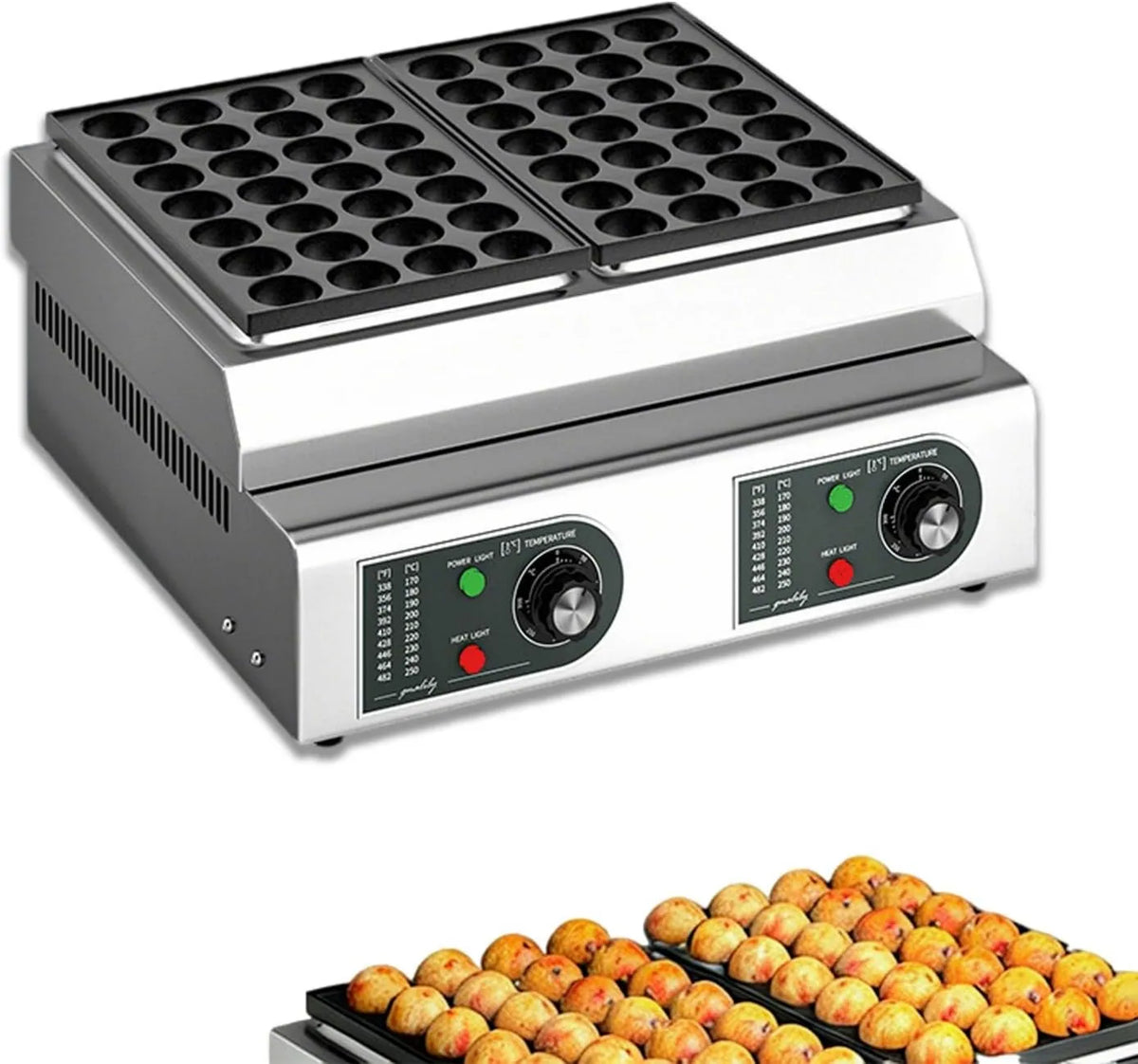 WTRYRN, Aparatura, 4200 W, termostat, profesjonalna, nieprzylegająca do pracy powłoka, do rynków nocnych